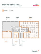 6060 Piedmont Row Dr S, Charlotte, NC à louer Plan d’étage- Image 1 de 1