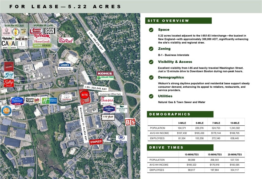 399 Washington St, Woburn, MA for lease - Aerial - Image 2 of 5