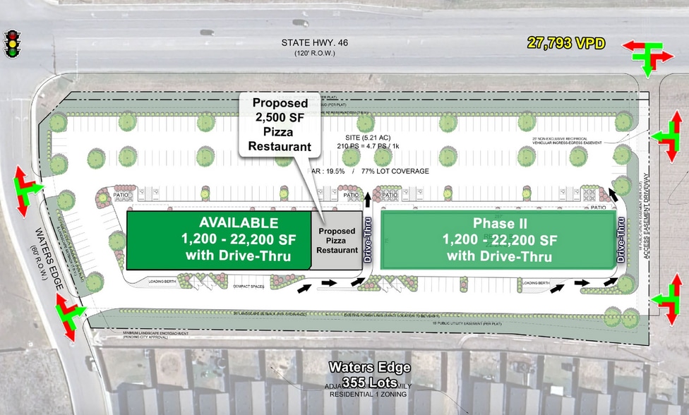 Highway TX-46 & Waters Edge, Seguin, TX for lease - Building Photo - Image 2 of 6
