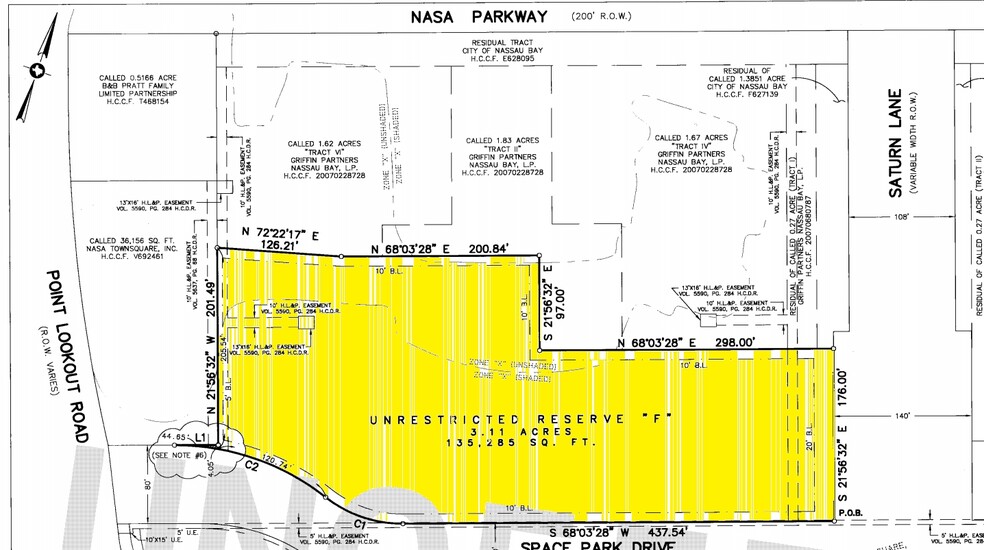 18050 Saturn Ln, Houston, TX à louer - Plan cadastral - Image 2 de 16