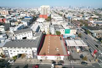 3314 Cesar Chavez, San Francisco, CA - Aérien  Vue de la carte - Image1
