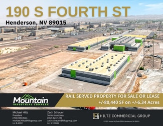 More details for 190 S Fourth St, Henderson, NV - Industrial for Lease