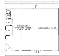 41212 Park 290 Dr, Waller, TX à louer Plan d’étage- Image 1 de 1