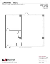 2090 Palm Beach Lakes Blvd, West Palm Beach, FL à louer Plan d’étage- Image 1 de 1