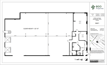 3750A Laird Rd, Mississauga, ON for lease Floor Plan- Image 1 of 1