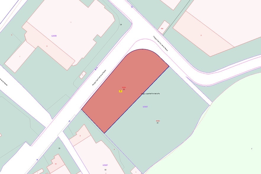 Calle Isaac Peral, 26, La Roca del Vallès, Barcelona à louer - Plan cadastral - Image 2 de 2