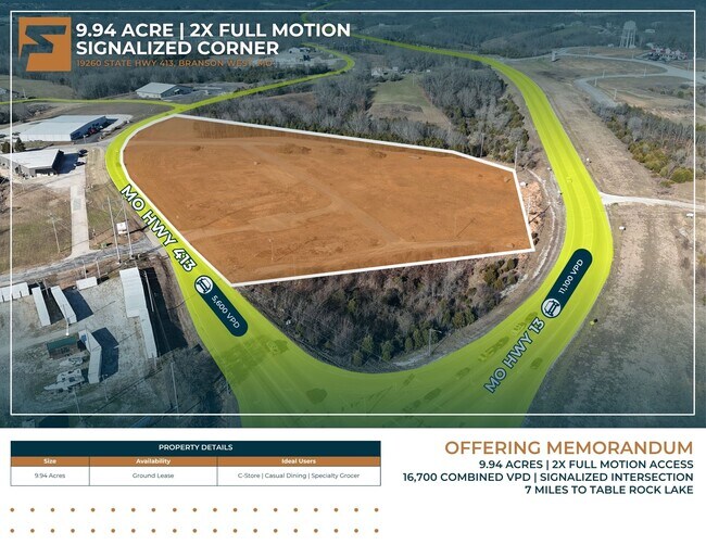 More details for 19260 MO-413, Branson West, MO - Land for Lease