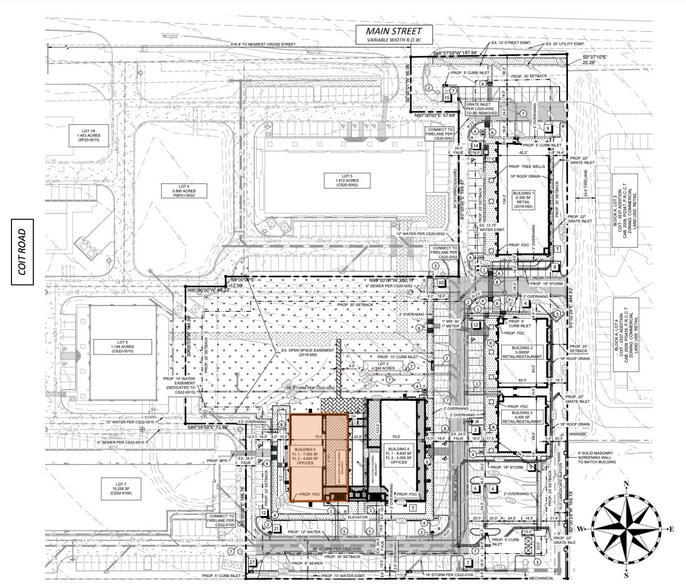 12923 Main St, Frisco, TX à vendre - Plan de site - Image 2 de 2