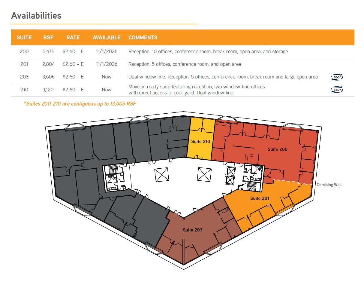 2655 Camino del Rio N, San Diego, CA à louer Plan d’étage- Image 1 de 1
