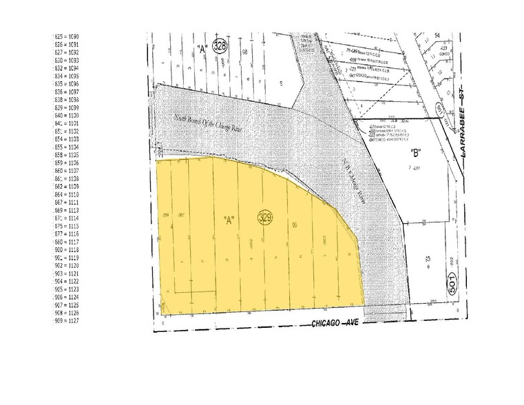 700 W Chicago Ave, Chicago, IL à louer - Plan cadastral - Image 2 de 8