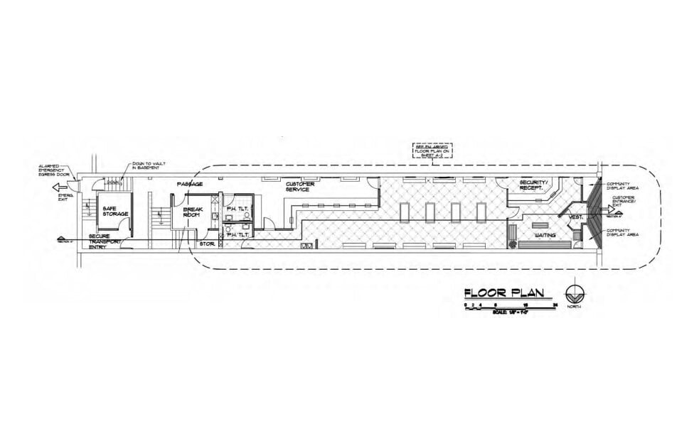 22 N Saginaw St, Pontiac, MI for sale Floor Plan- Image 1 of 1