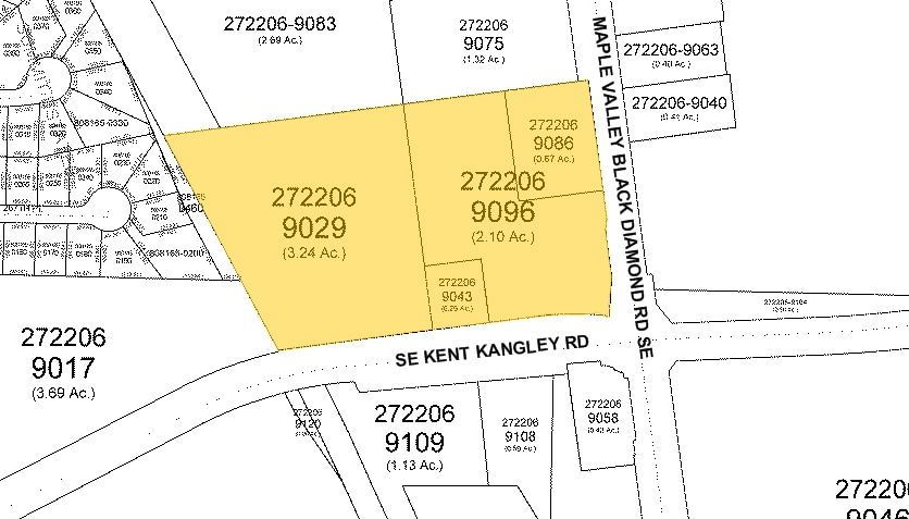 23780-23920 SE Kent Kangley Rd, Maple Valley, WA for lease - Plat Map - Image 2 of 4