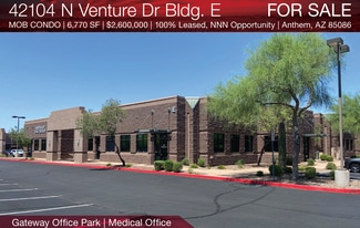 More details for 42104 N Venture Dr, Anthem, AZ - Office for Sale