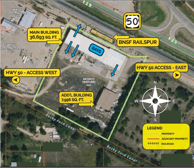 20094 US Highway 50, Rocky Ford, CO for sale Aerial- Image 1 of 8