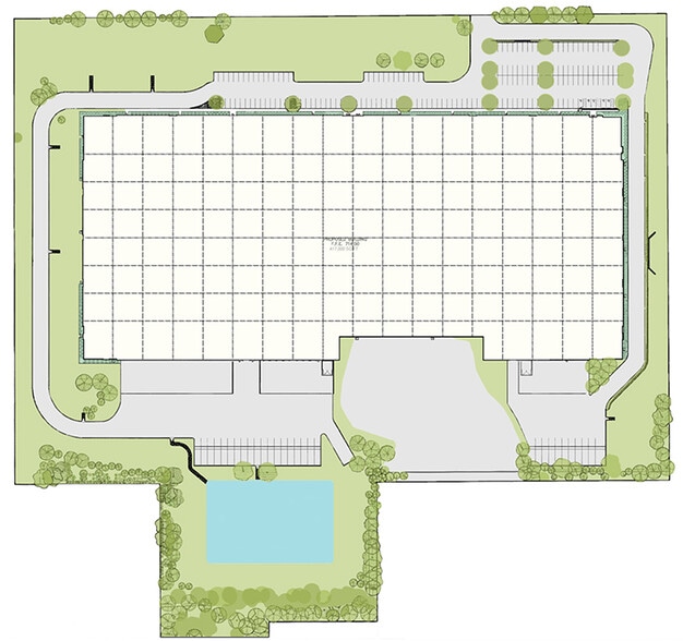 10000 S Ridgeview Dr, Oak Creek, WI for lease - Site Plan - Image 3 of 7