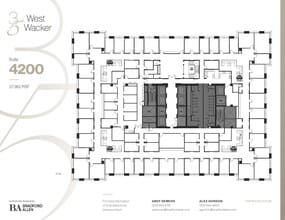 35 W Wacker Dr, Chicago, IL à louer Plan d’étage- Image 1 de 1