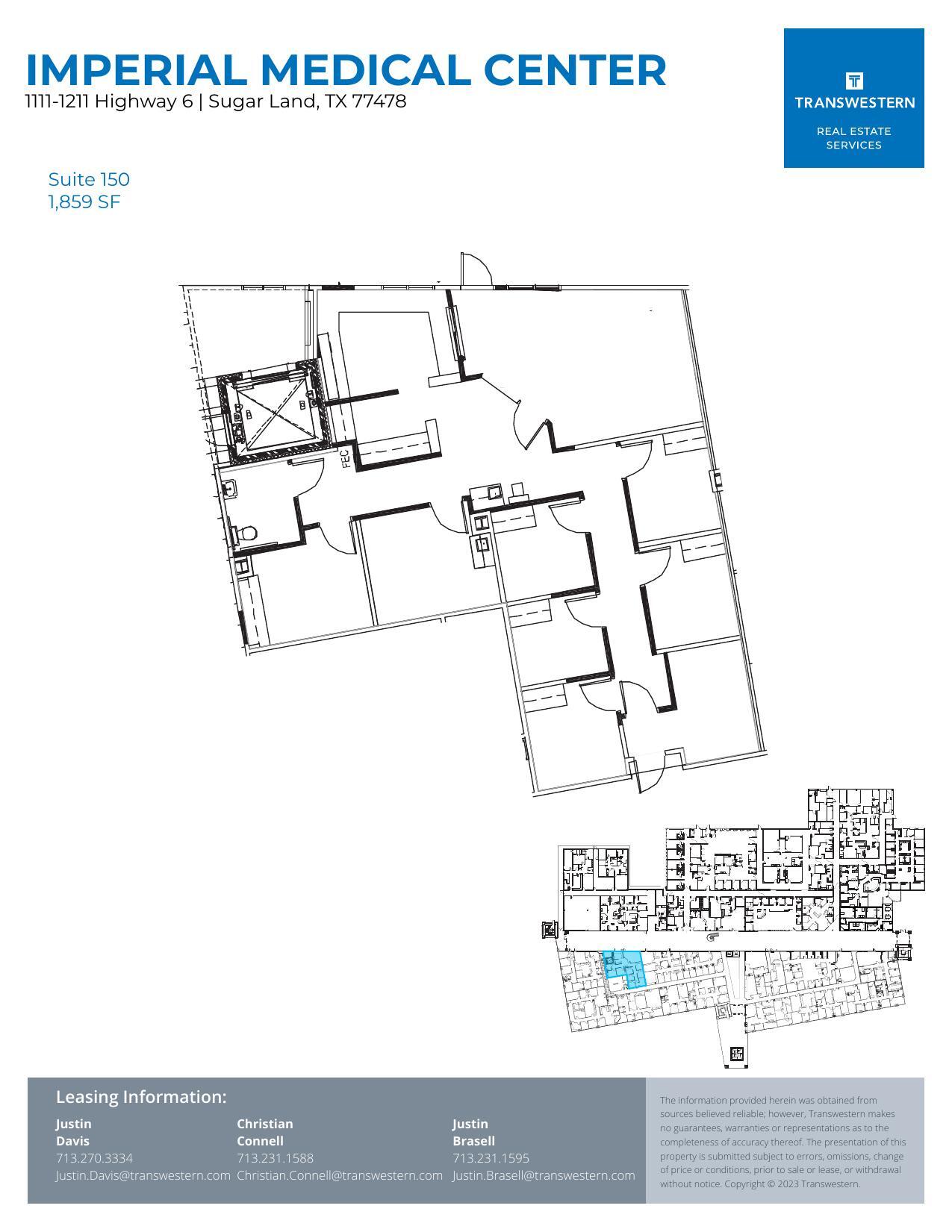 1111-1211 Highway 6, Sugar Land, TX for lease Floor Plan- Image 1 of 1