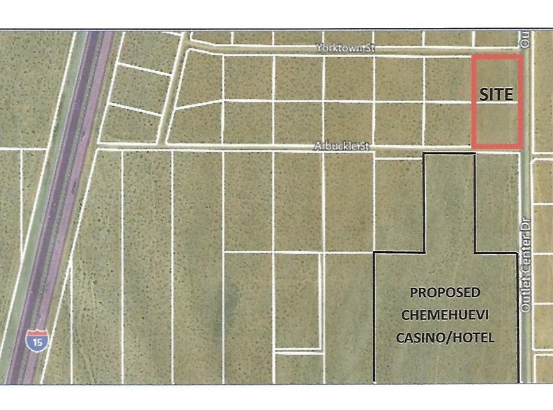 Outlet Center Dr, Barstow, CA for sale - Primary Photo - Image 1 of 1