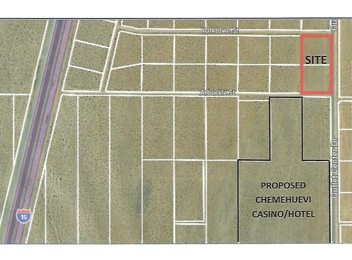 Outlet Center Dr, Barstow, CA for sale Primary Photo- Image 1 of 2