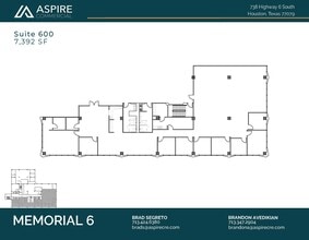 738 Highway 6 S, Houston, TX for lease Floor Plan- Image 1 of 1