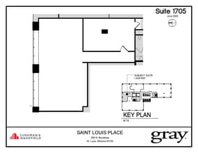200 N Broadway, Saint Louis, MO for lease Floor Plan- Image 1 of 1