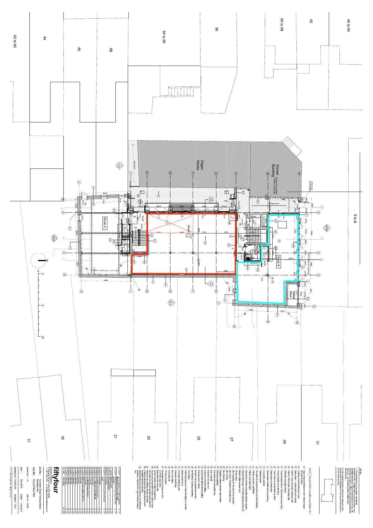 Turnham Green Terrace Mews, Londres à louer Plan d’étage- Image 1 de 4