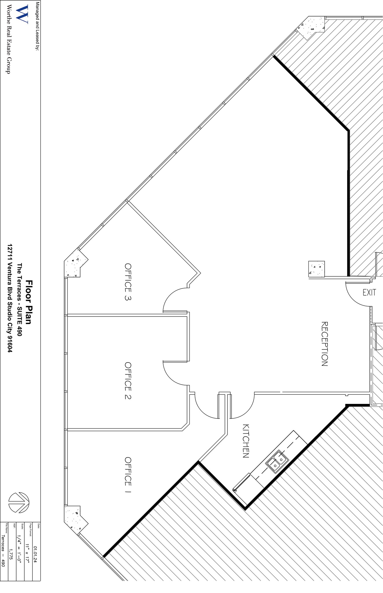 12711 Ventura Blvd, Studio City, CA for lease Site Plan- Image 1 of 1