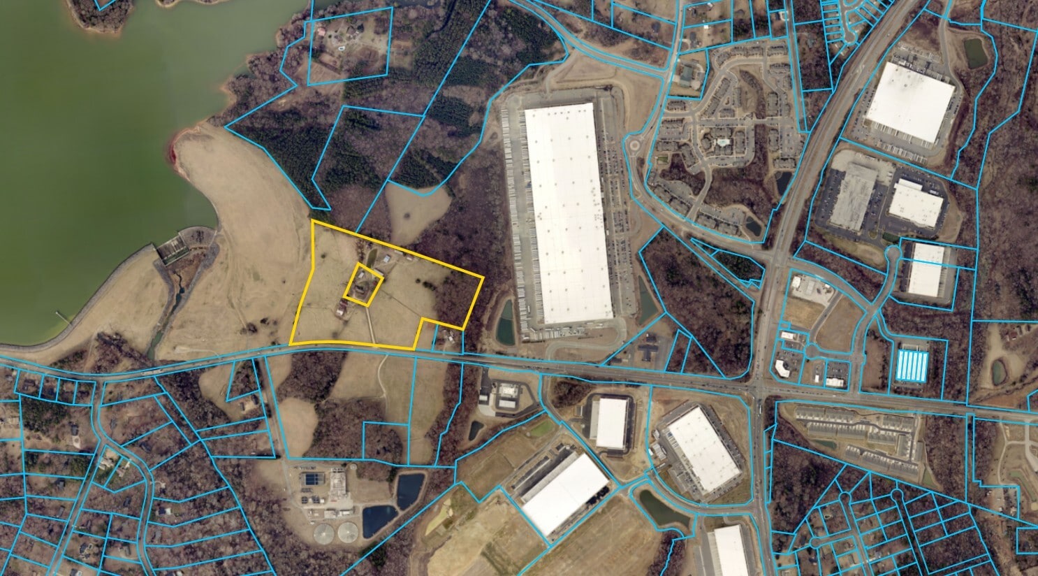 6762 Davidson Hwy, Concord, NC for sale Aerial- Image 1 of 3