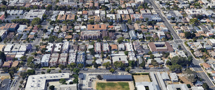 434 Milford St, Glendale, CA - aerial  map view