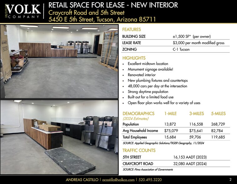 5450 E 5th St, Tucson, AZ for lease - Building Photo - Image 2 of 13