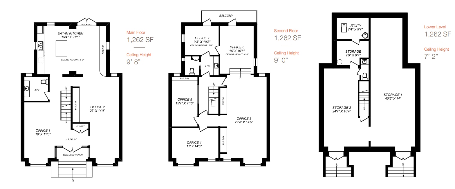 283-285 Macpherson Ave, Toronto, ON for sale Floor Plan- Image 1 of 2