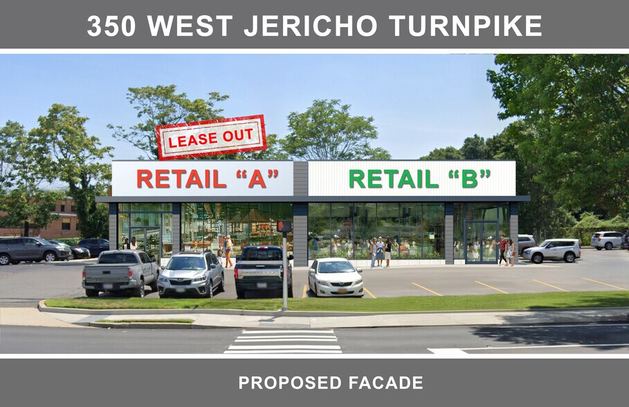 350 W Jericho Tpke, Huntington, NY for lease - Building Photo - Image 2 of 8