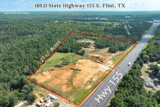 Plus de détails pour 18021 State Highway 155 S hwy, Flint, TX - Terrain à vendre