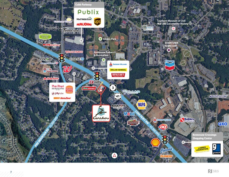 2705 Cobb Pky NW, Kennesaw, GA à vendre - Photo du bâtiment - Image 3 de 6