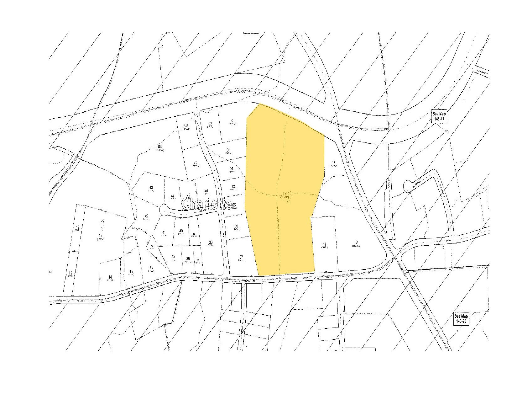 3201 International Airport Dr, Charlotte, NC à vendre Plan cadastral- Image 1 de 1