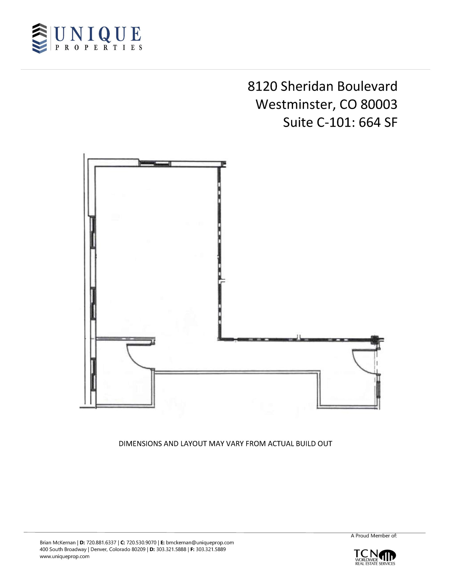 8120 Sheridan Blvd, Arvada, CO for lease Floor Plan- Image 1 of 1