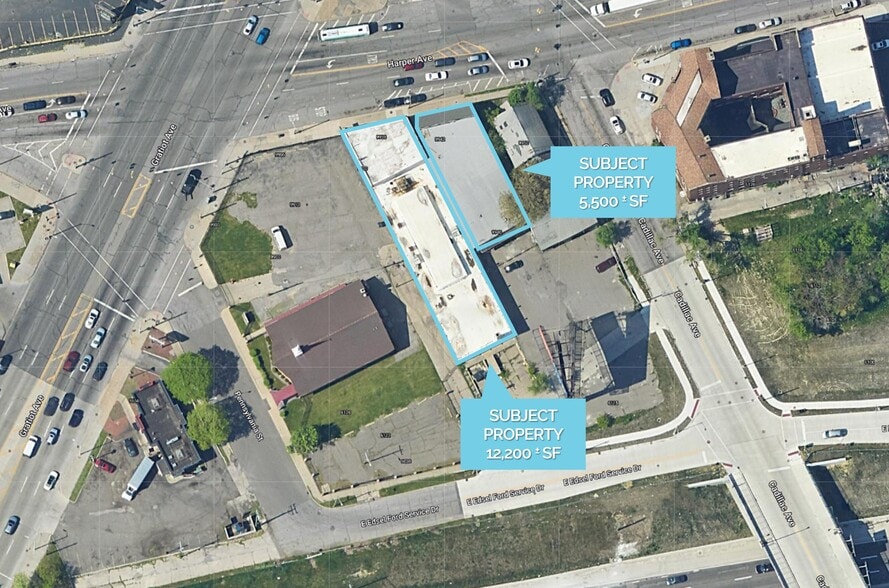 9934-9940 Harper Ave, Detroit, MI for lease - Building Photo - Image 2 of 6