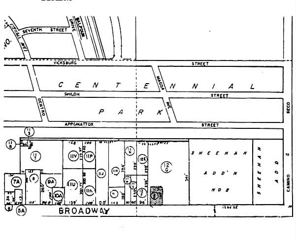 8501 E Broadway, Tucson, AZ à louer - Plan cadastral - Image 2 de 5