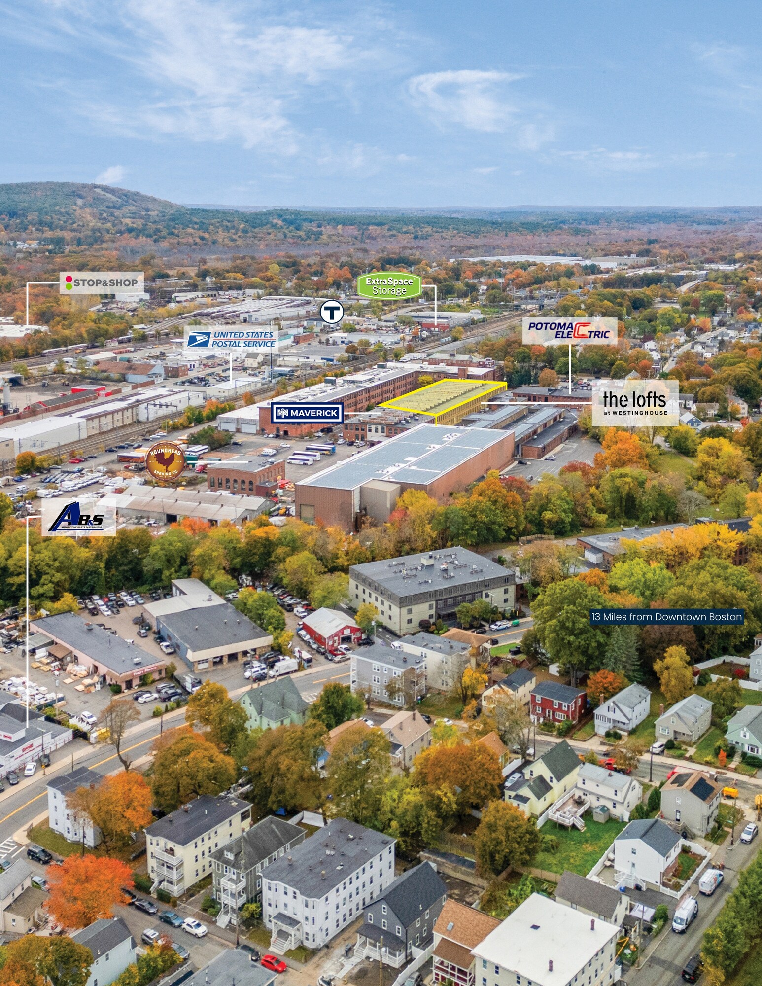 1 Westinghouse Plz, Hyde Park, MA à vendre Photo du bâtiment- Image 1 de 11