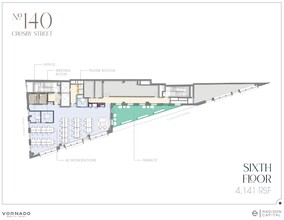 140 Crosby St, New York, NY à louer Plan d  tage- Image 1 de 5