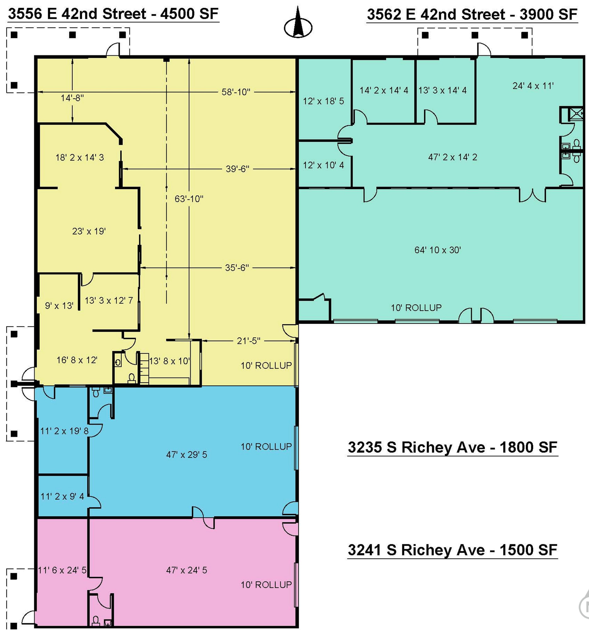 3235-3241 S Richey Ave, Tucson, AZ for lease Interior Photo- Image 1 of 2