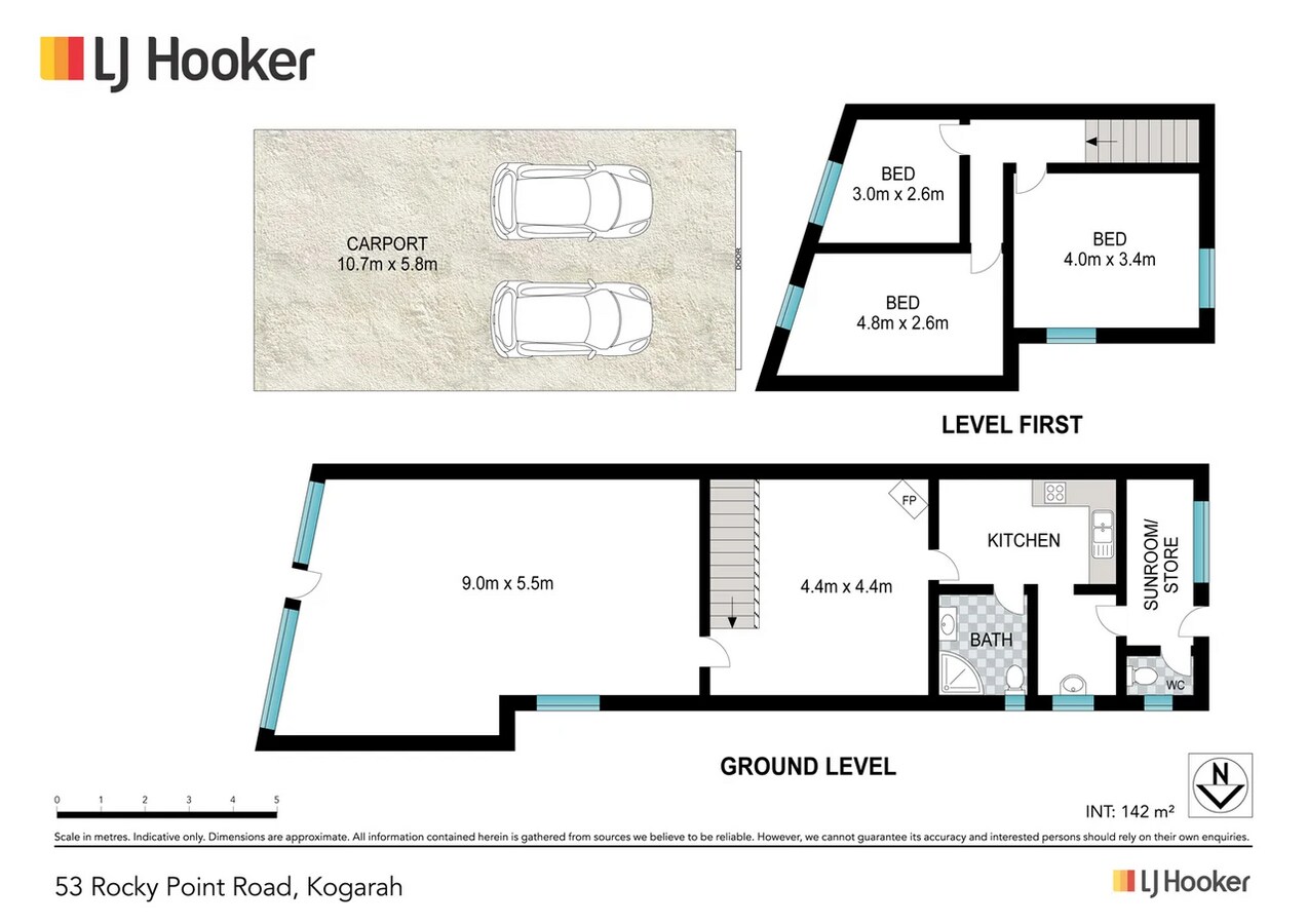 53-55 Rocky Point Rd, Kogarah, NSW 2217 - Unit 53 - - Floor Plan - Image 2 of 6