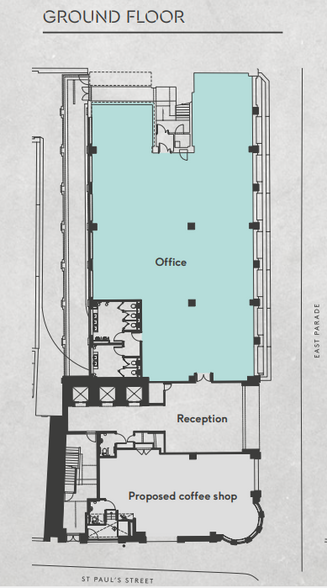 1 East Parade, Leeds à louer - Plan d  tage - Image 2 de 7