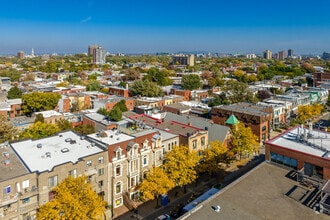 4363 Rue Saint-Denis, Montréal, QC - AERIAL  map view