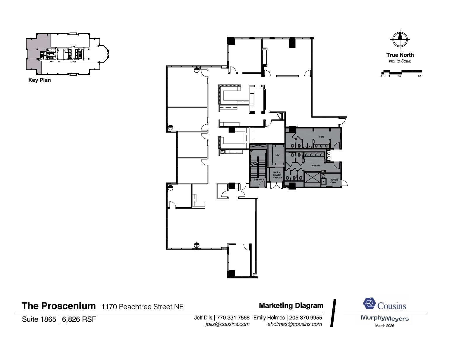 1170 Peachtree St, Atlanta, GA for lease Floor Plan- Image 1 of 1