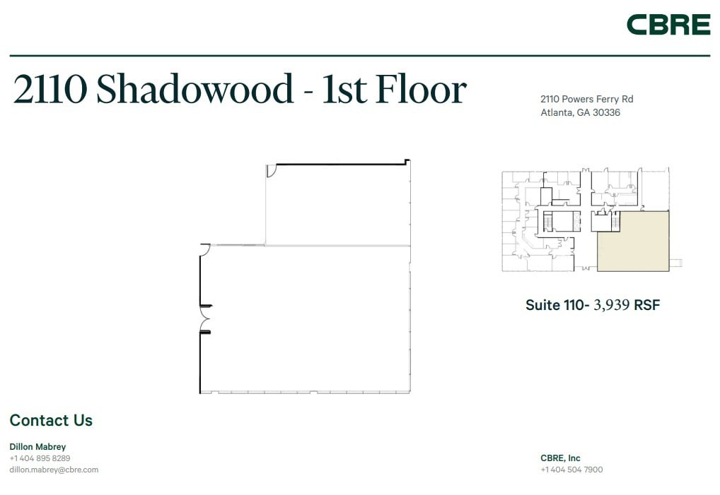 2100 Powers Ferry Rd SE, Atlanta, GA for lease Floor Plan- Image 1 of 1