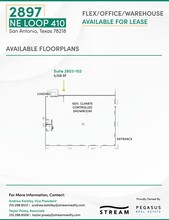 2803-2899 NE Loop 410, San Antonio, TX for lease Floor Plan- Image 1 of 1