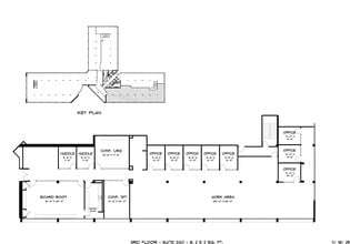 500 College Rd E, Princeton, NJ à louer Plan d’étage- Image 1 de 1