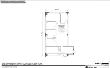 270 Carpenter Dr NE, Sandy Springs, GA for lease Floor Plan- Image 1 of 1