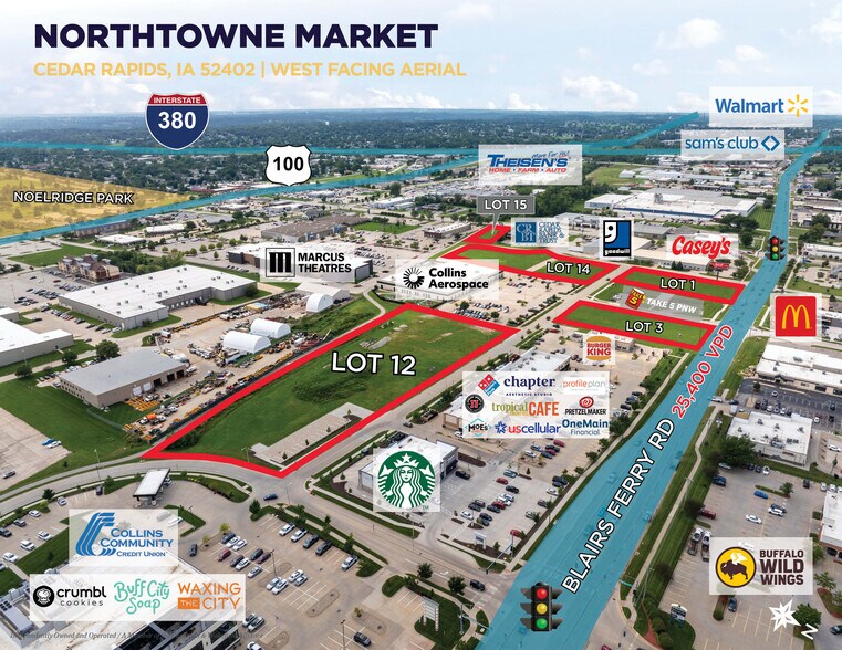 1301 Skylee Dr NE, Cedar Rapids, IA à louer - Photo du bâtiment - Image 2 de 4